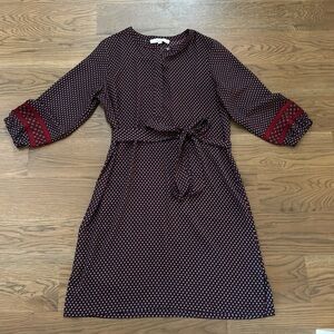 Gorgeous Block print fall dress from LOFT